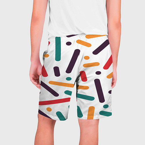 Мужские шорты Oval oil / 3D-принт – фото 2