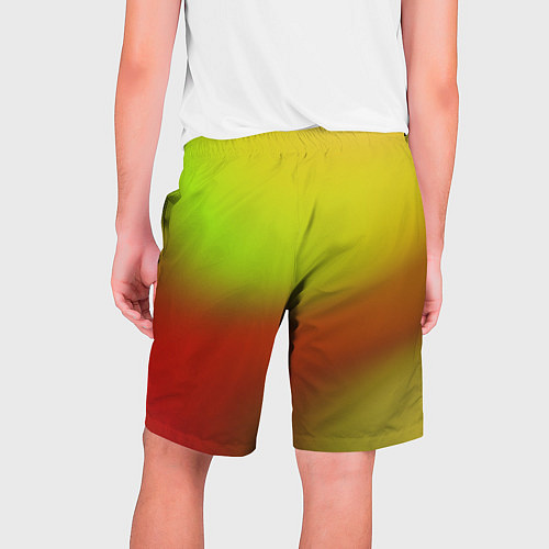 Мужские шорты Color multicolored gradient / 3D-принт – фото 2
