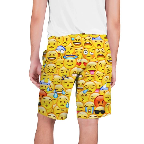 Мужские шорты Emoji / 3D-принт – фото 2