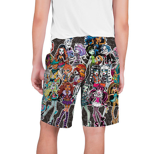 Мужские шорты Monster High: Company / 3D-принт – фото 2
