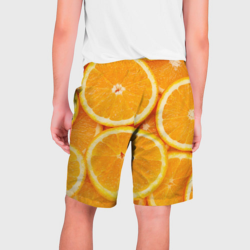 Мужские шорты Апельсинчик / 3D-принт – фото 2