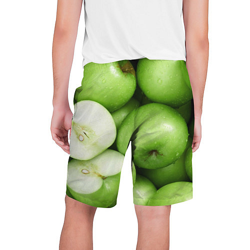 Мужские шорты Яблочная / 3D-принт – фото 2