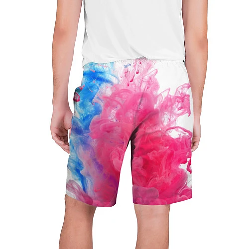 Мужские шорты Взрыв красок / 3D-принт – фото 2