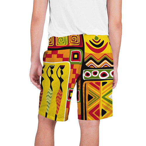 Мужские шорты Африка / 3D-принт – фото 2