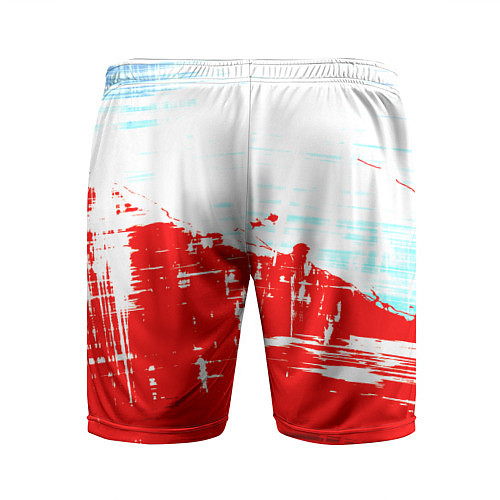 Мужские спортивные шорты Потертая краска / 3D-принт – фото 2