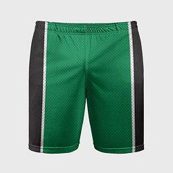 Шорты спортивные мужские Boston Celtics, цвет: 3D-принт