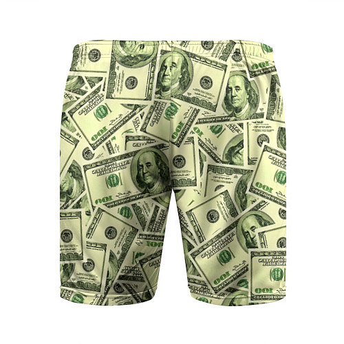 Мужские спортивные шорты Benjamin Franklin / 3D-принт – фото 2