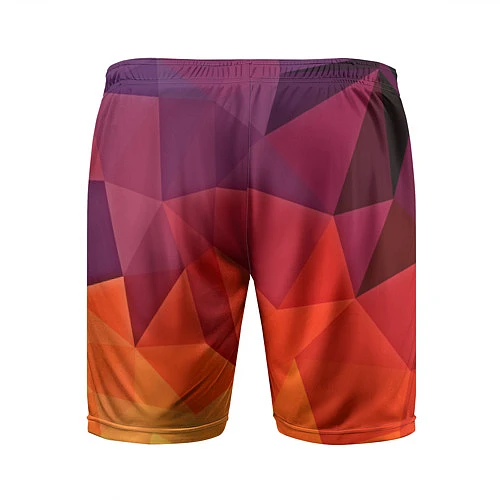Мужские спортивные шорты Geometric / 3D-принт – фото 2