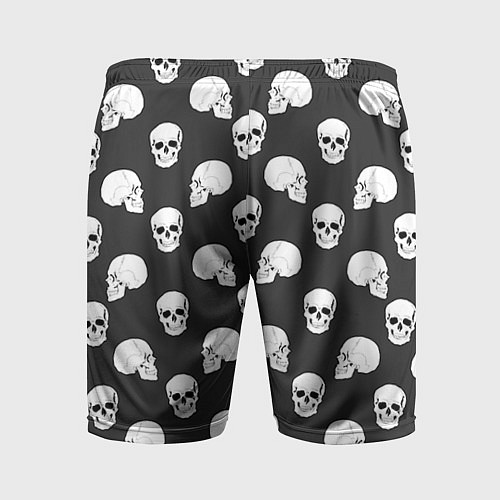 Мужские спортивные шорты Черепа / 3D-принт – фото 2
