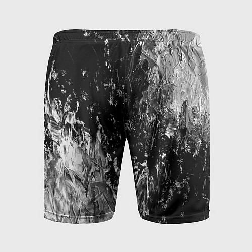 Мужские спортивные шорты GRAY&BLACK / 3D-принт – фото 2
