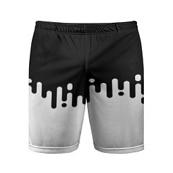 Мужские спортивные шорты Чёрно-белый узор