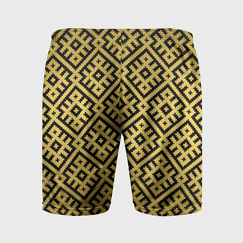 Мужские спортивные шорты Обережная вышивка / 3D-принт – фото 2