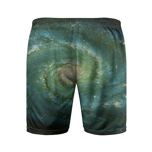 Мужские спортивные шорты Галактический мир / 3D-принт – фото 2