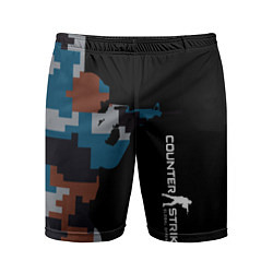 Мужские спортивные шорты Counter Strike: Camo Soldier