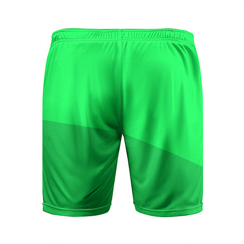 Мужские спортивные шорты Billie Eilish: Duo Green / 3D-принт – фото 2