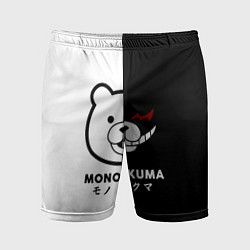 Шорты спортивные мужские Monokuma, цвет: 3D-принт