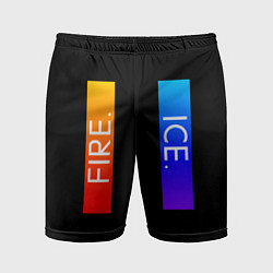 Мужские спортивные шорты FIRE ICE