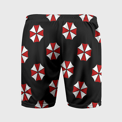Мужские спортивные шорты Umbrella Corporation / 3D-принт – фото 2