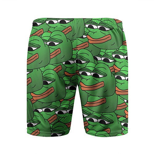 Мужские спортивные шорты Pepe The Frog / 3D-принт – фото 2