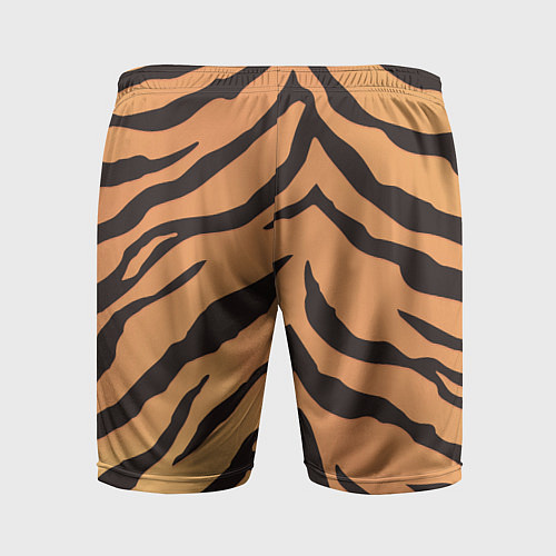 Мужские спортивные шорты Тигриный камуфляж / 3D-принт – фото 2
