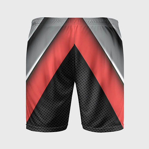 Мужские спортивные шорты PORSCHE / 3D-принт – фото 2