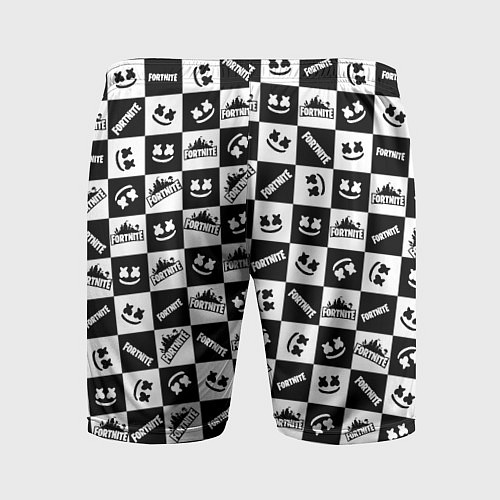 Мужские спортивные шорты Fortnite&Marshmello / 3D-принт – фото 2