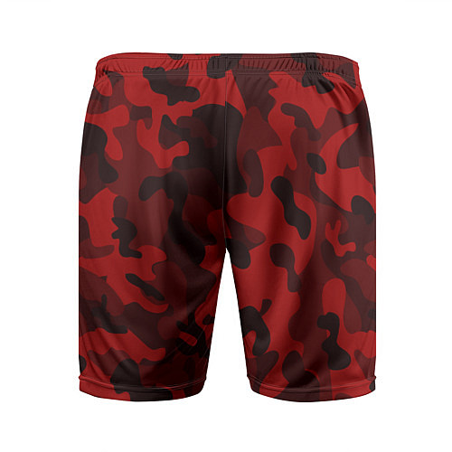Мужские спортивные шорты RED MILITARY / 3D-принт – фото 2