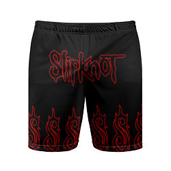 Шорты спортивные мужские Slipknot 5, цвет: 3D-принт