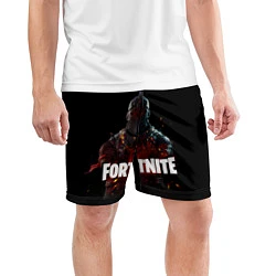Шорты спортивные мужские Fortnite Black Knight, цвет: 3D-принт — фото 2