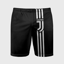 Шорты спортивные мужские JUVENTUS, цвет: 3D-принт