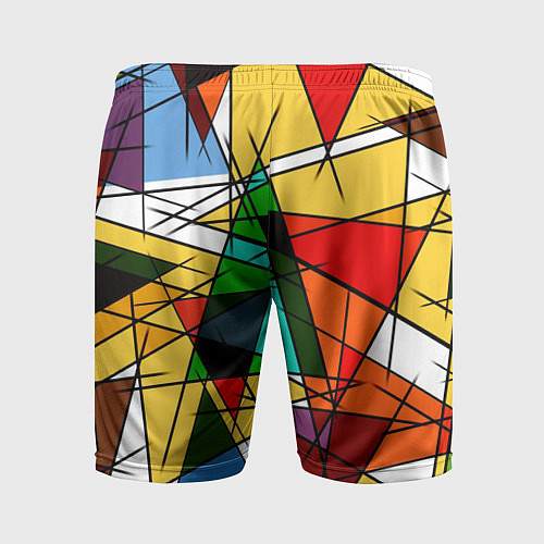 Мужские спортивные шорты ПИКАССО / 3D-принт – фото 2