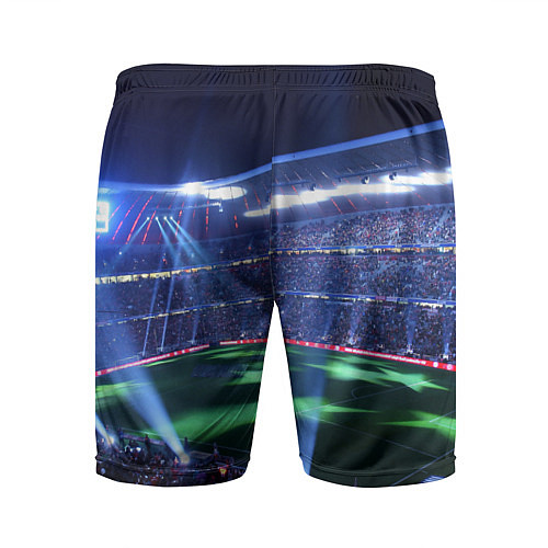 Мужские спортивные шорты FC MANCHESTER CITY / 3D-принт – фото 2