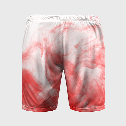 Мужские спортивные шорты RED SMOKE / 3D-принт – фото 2