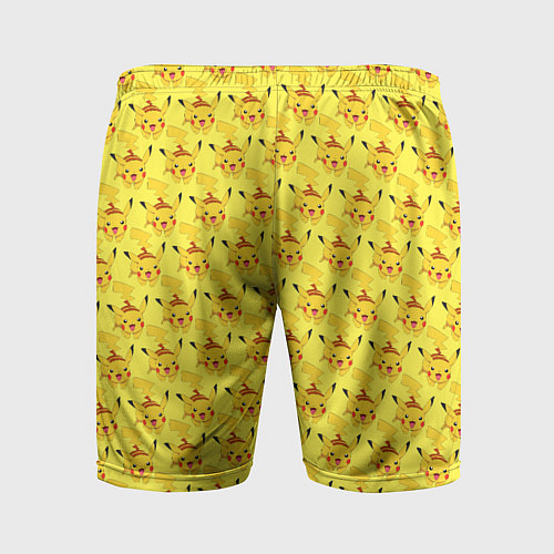 Мужские спортивные шорты Pikachu БОМБИНГ / 3D-принт – фото 2