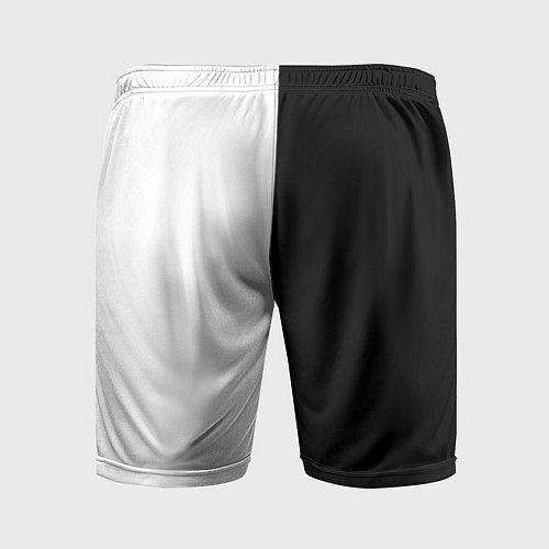 Мужские спортивные шорты Черный кот / 3D-принт – фото 2