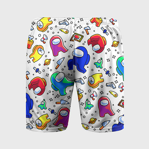 Мужские спортивные шорты AMONG US / 3D-принт – фото 2