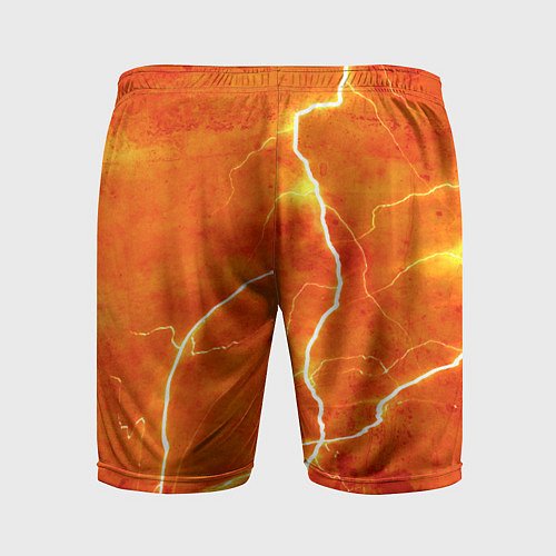 Мужские спортивные шорты Молния / 3D-принт – фото 2