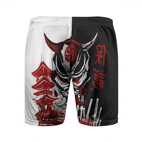 Мужские спортивные шорты Самурай Samurai / 3D-принт – фото 2