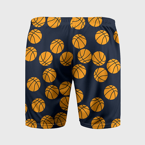 Мужские спортивные шорты Баскетбольные мячи / 3D-принт – фото 2