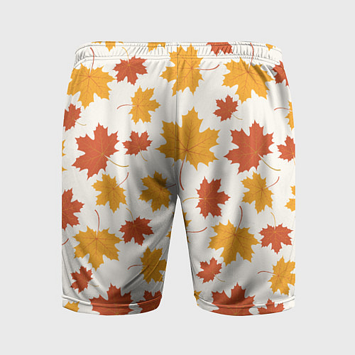 Мужские спортивные шорты Осень Autumn / 3D-принт – фото 2