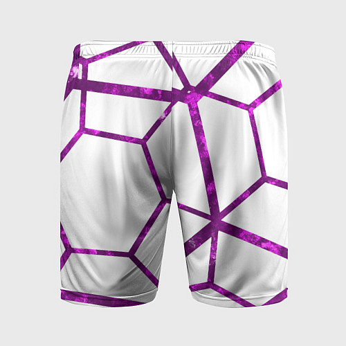 Мужские спортивные шорты Hexagon / 3D-принт – фото 2