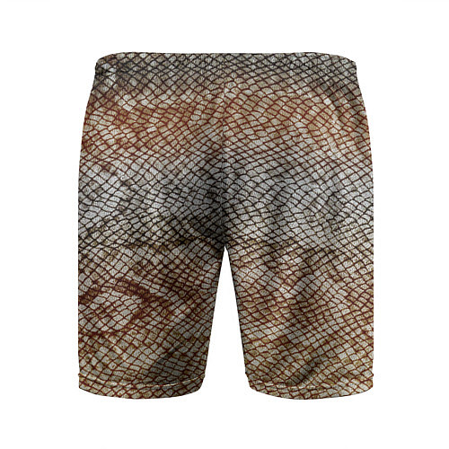 Мужские спортивные шорты Snake skin / 3D-принт – фото 2