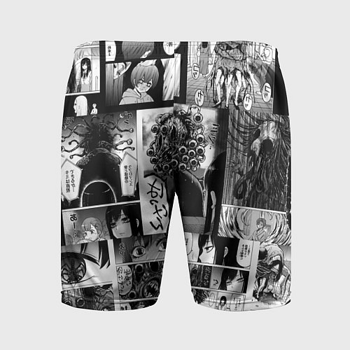Мужские спортивные шорты Девочка, которая видит это / 3D-принт – фото 2