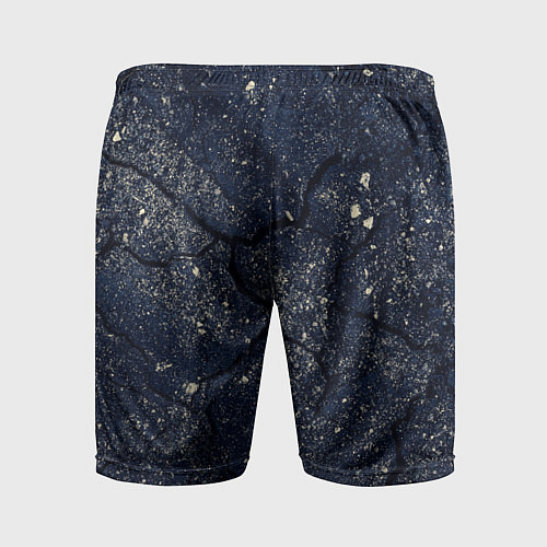 Мужские спортивные шорты Трещинаразлом / 3D-принт – фото 2