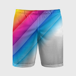 Мужские спортивные шорты РАДУЖНЫЕ ПОЛОСЫ RAINBOW Z