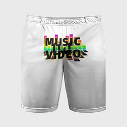 Шорты спортивные мужские Merch - DJ MUSICVIDEO, цвет: 3D-принт