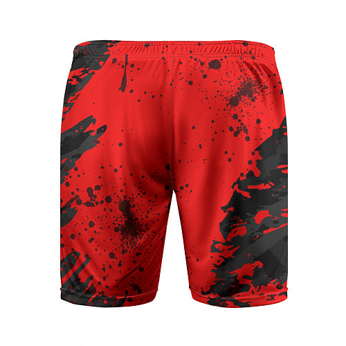 Мужские спортивные шорты God of War Брызги крови / 3D-принт – фото 2