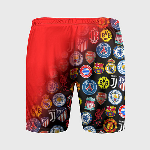 Мужские спортивные шорты BAYERN MUNCHEN BEST FC SPORT / 3D-принт – фото 2