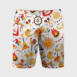 Мужские спортивные шорты Масленница 2022