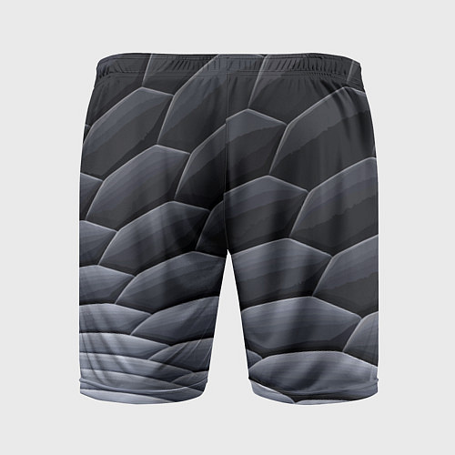 Мужские спортивные шорты Mercedes Benz pattern / 3D-принт – фото 2